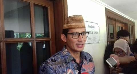 Kasus Tipiring, Sandiaga: Kapolsek Tanah Abang Tampaknya Ditekan