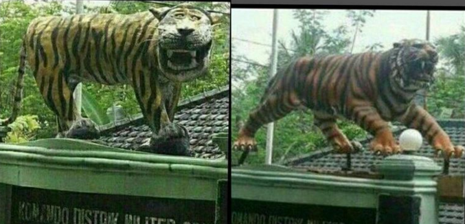 Gara-gara Patung Harimau Lucu, Patung di Seluruh Koramil Dievaluasi