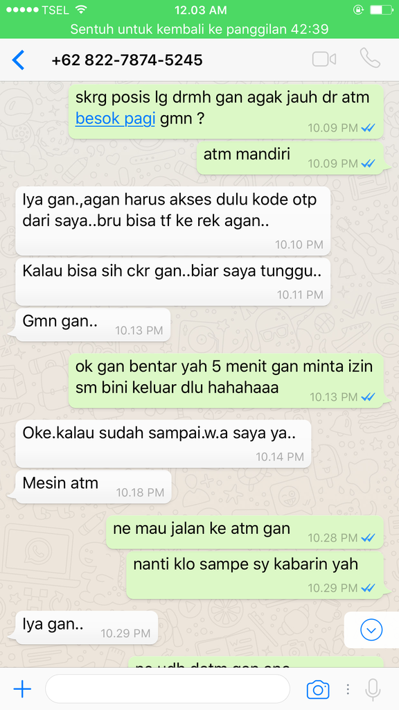 MODUS *PENIPUAN VIA E-CASH #WASPADA-WASPADA