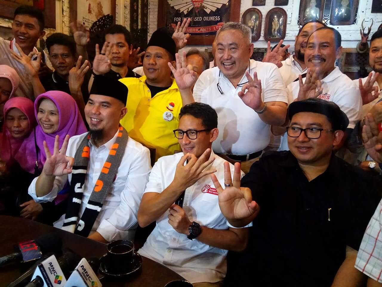 Ahmad Dhani Gelar Deklarasi Dukung Anies-Sandi