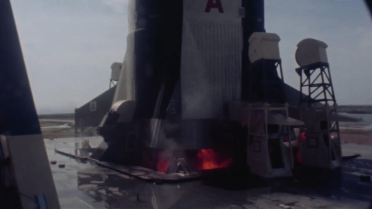 Detik-detik penerbangan Apollo 11 dalam 500/fps