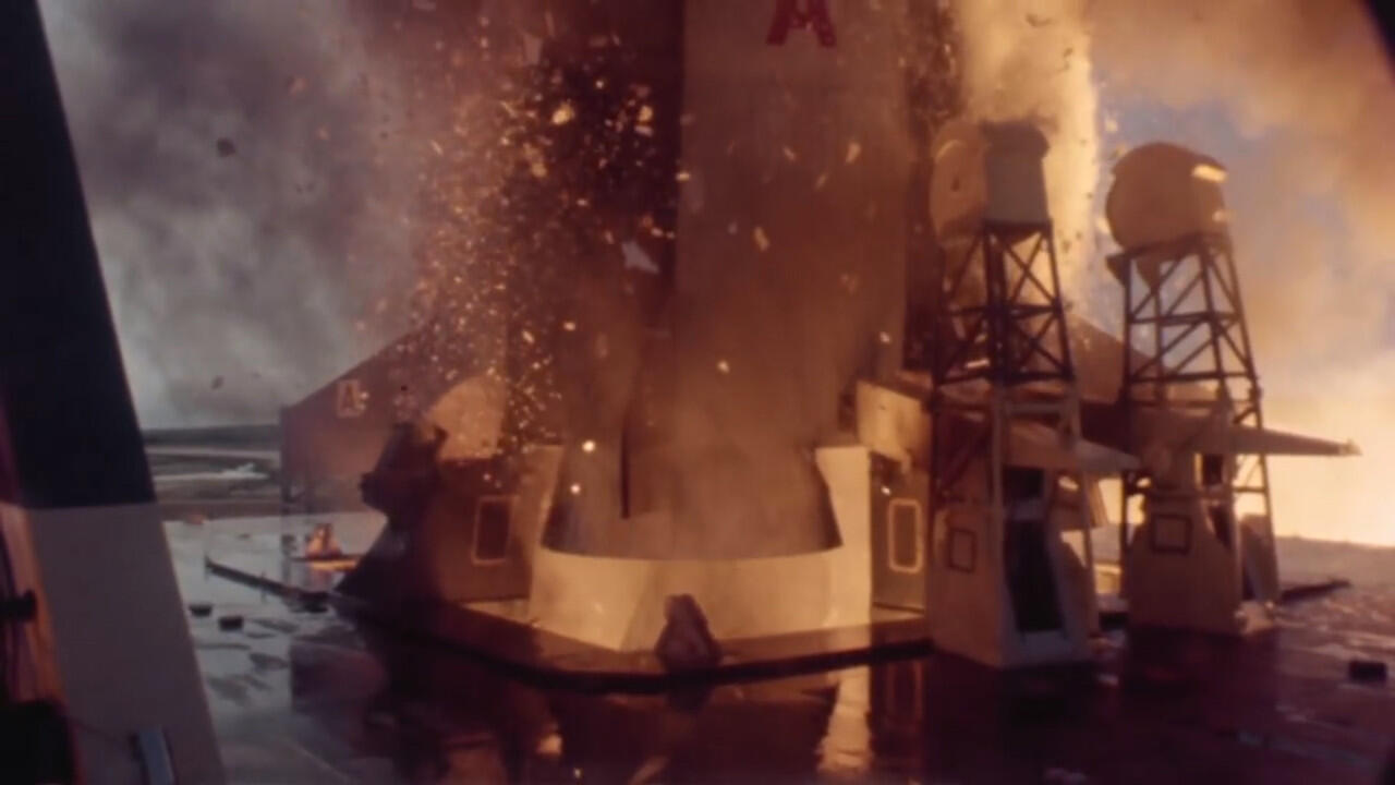 Detik-detik penerbangan Apollo 11 dalam 500/fps