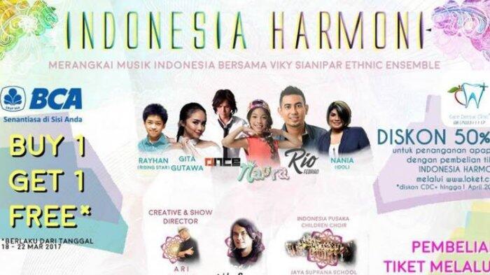 Konser lndonesai Harmoni Menampilkan Wajah Indonesia yang Bersahaja