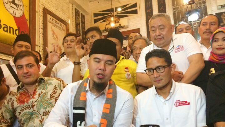 Ahmad Dhani Siap Menangkan Anies-Sandi di Putaran 2