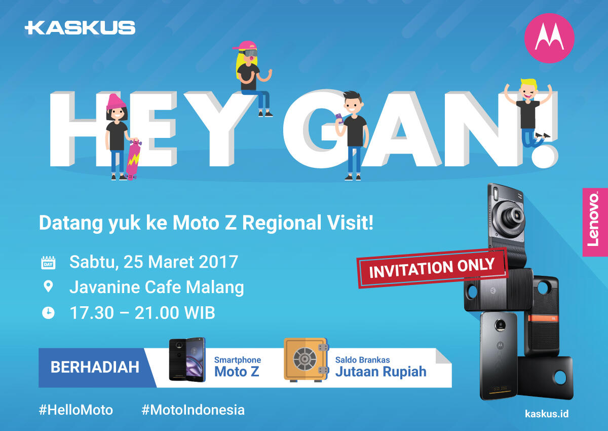 2 Buah Moto Z Bakalan Dibagikan Secara Gratis Nih, Yuk Masuk Gan!