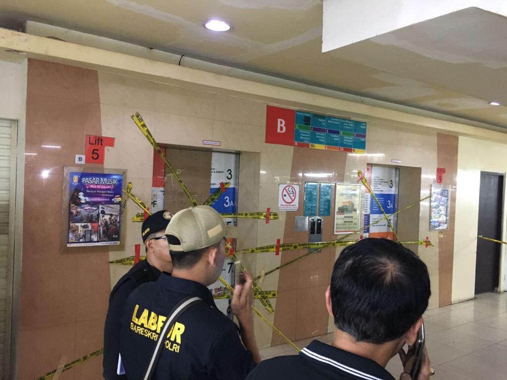 Trauma Menggelayuti Korban Lift Jatuh Blok M Square