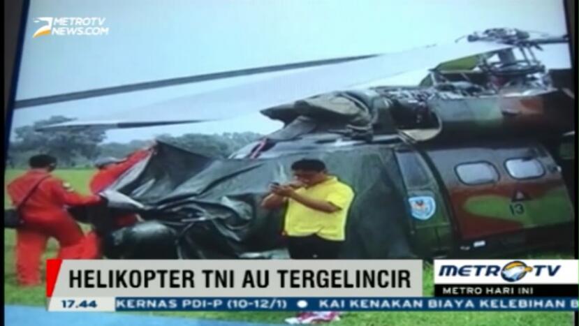 Helikopter Mendarat Darurat di Kabupaten Tangerang