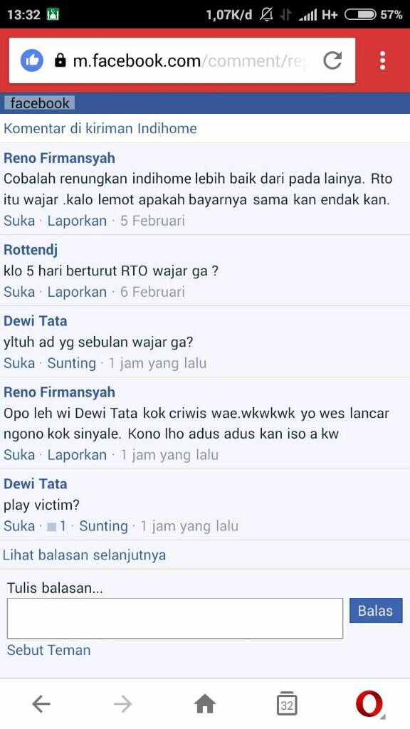 komplain indihome
