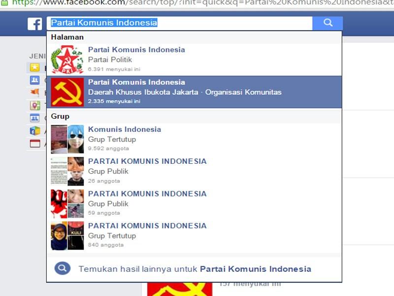 Grup PKI di Facebook Makin Menjamur?gimana menurut agan and sistah?
