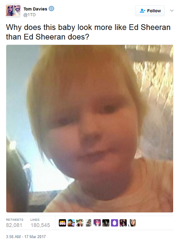 Kok Bisa Ada Anak Kecil Mirip Banget sama Ed Sheeran??