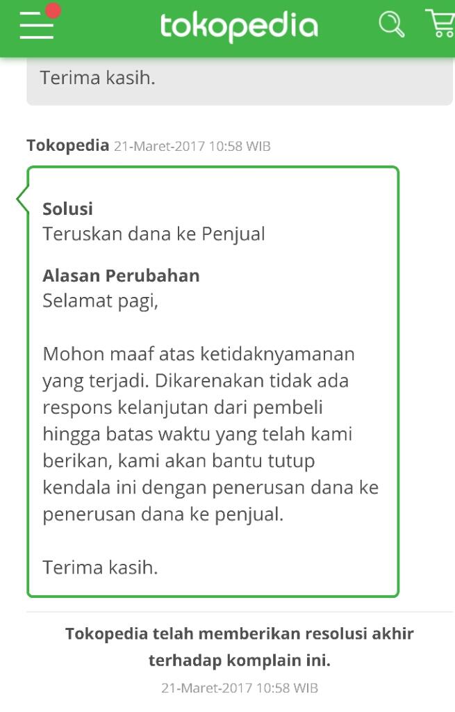 Hati - Hati Belanja Di Tokopedia, Barang Tidak Lengkap Dikirim