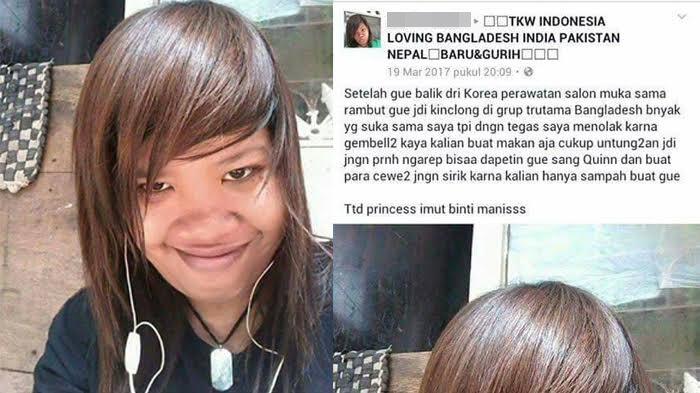 Ngaku Habis Perawatan Wajah di Korea TKW Ini Bilang Pria Gembel Jangan Coba Dekatinya