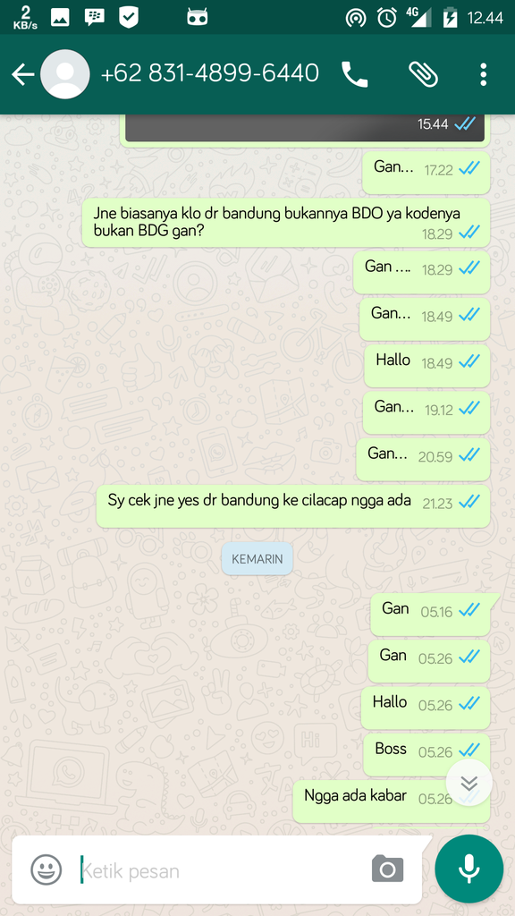 HATI-HATI PENIPU DENGAN ID &quot;hen.w&quot; dari Bandung, ane korbannya