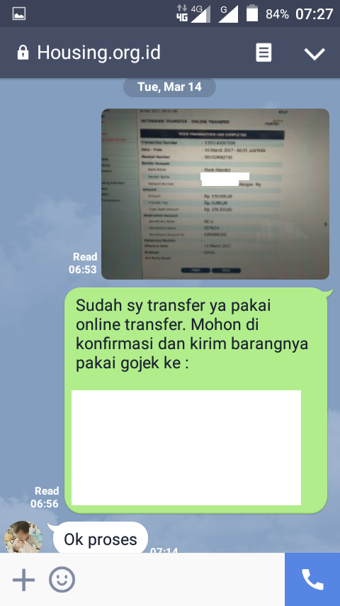 nasib apes dr transaksi jual beli di Kaskus (harap hati2 dengan status NEWBIE)