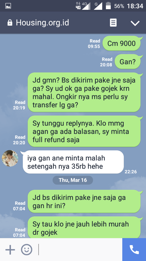 nasib apes dr transaksi jual beli di Kaskus (harap hati2 dengan status NEWBIE)