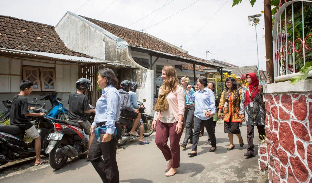 Istri orang terkaya dunia kunjungi Yogyakarta, ini yang dilakukannya.