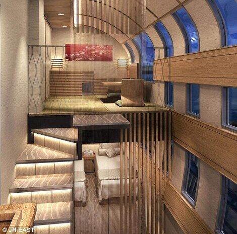 Punya Interior Mewah, Ini Kereta Api Atau Hotel Bintang Lima?