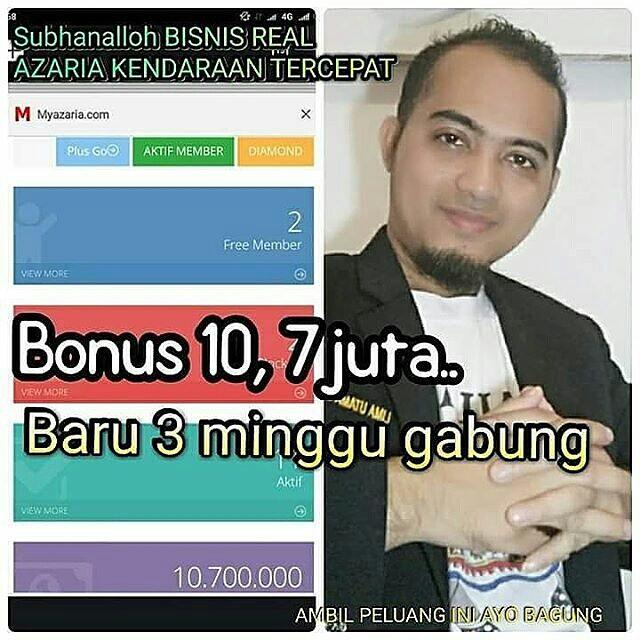 AZARIA Pilihan Terbaik Dengan Bonus TERBESAR