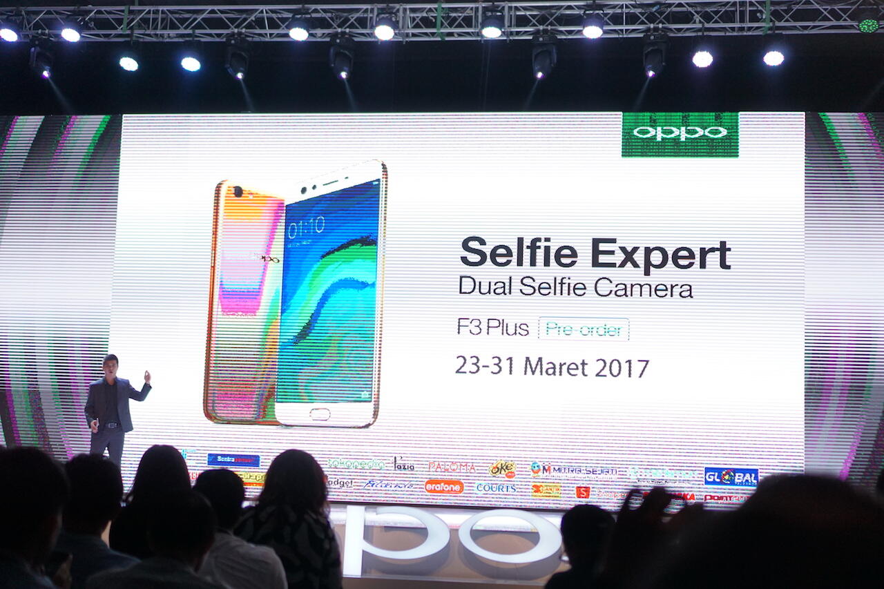 &#91;FR&#93; peluncuran Oppo F3 Plus &quot;Selfie Expert&quot; di Hotel Fairmont Jakarta