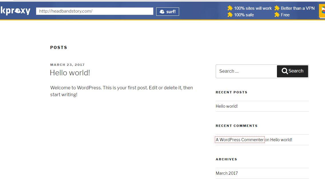 ASK - Tampilan Web berbeda di incognito browser dan harus pakai proxy. kenapa ya ?