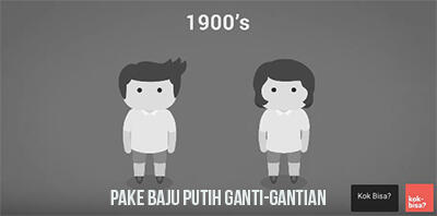 kenapa cewe serba pink dan cowo serba biru?