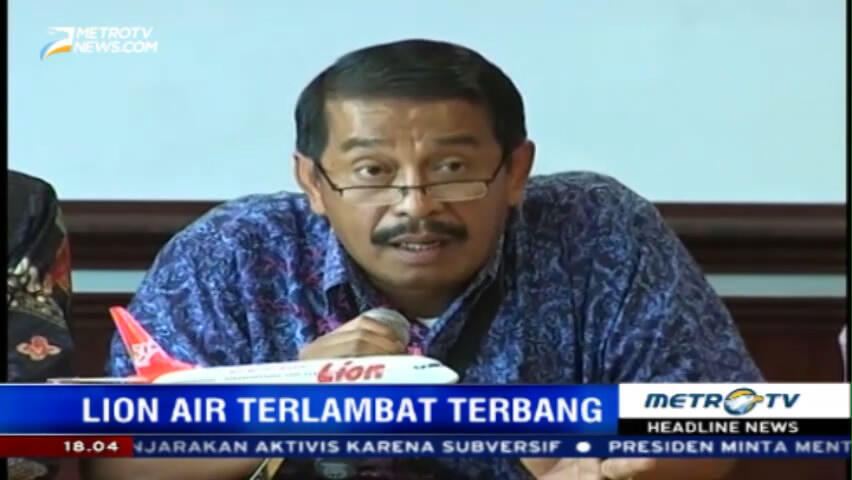 Maskapai Lion Air Telantarkan Penumpang hingga 12 Jam