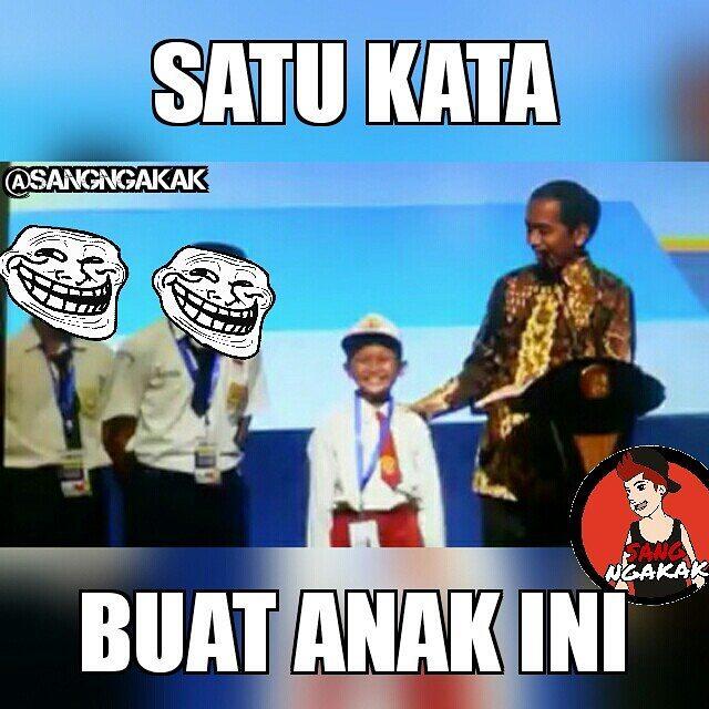 15 Meme 'satu kata' ini penuh makna dan lucunya nggak ketulungan