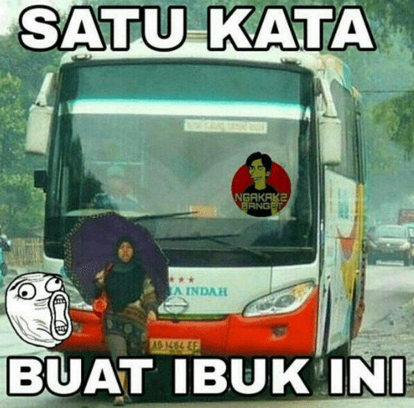 15 Meme 'satu kata' ini penuh makna dan lucunya nggak ketulungan