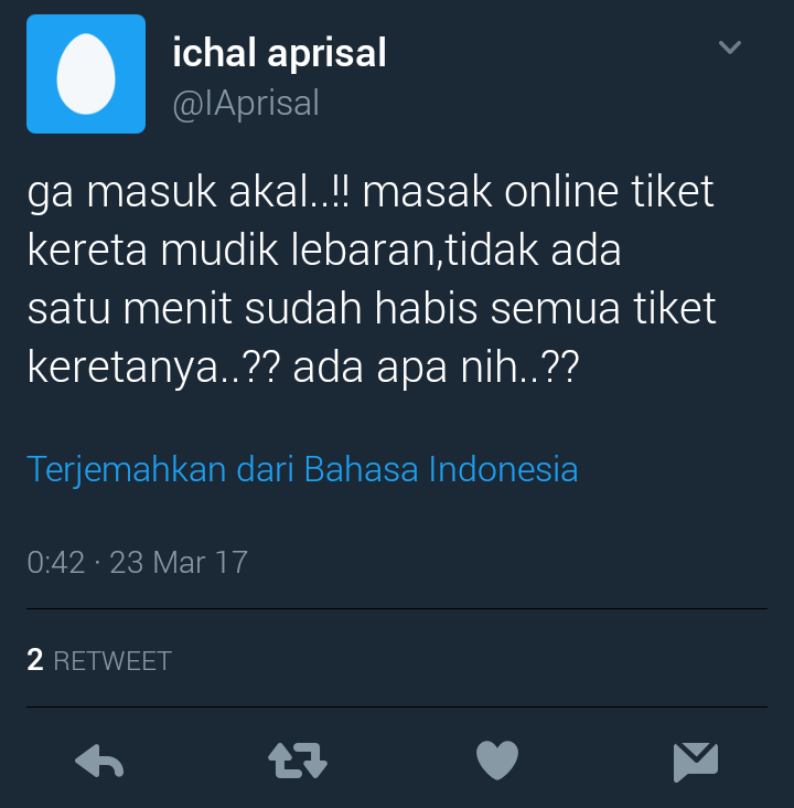 Tiket H-3 Lebaran Langsung Ludes Jadi Perbincangan di Medsos