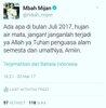 Netizen Heboh dengan Ramalan Mbah Mijan Soal Hujan Air Mata di Juli 2017, Ada Apa?
