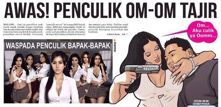 Edan, Cewek Cantik Para Penculik Om-Om Gentayangan