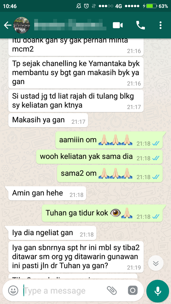 ▲ TESTIMONIAL KARMAKALA ▲