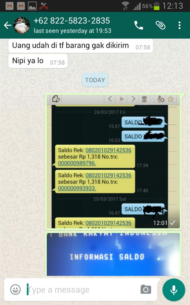 ASLI APA PALSU(WASPADAI MODUS BARU PENIPUAN JUAL BELI ONLINE)