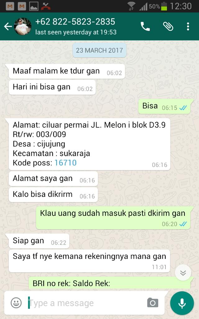 ASLI APA PALSU(WASPADAI MODUS BARU PENIPUAN JUAL BELI ONLINE)