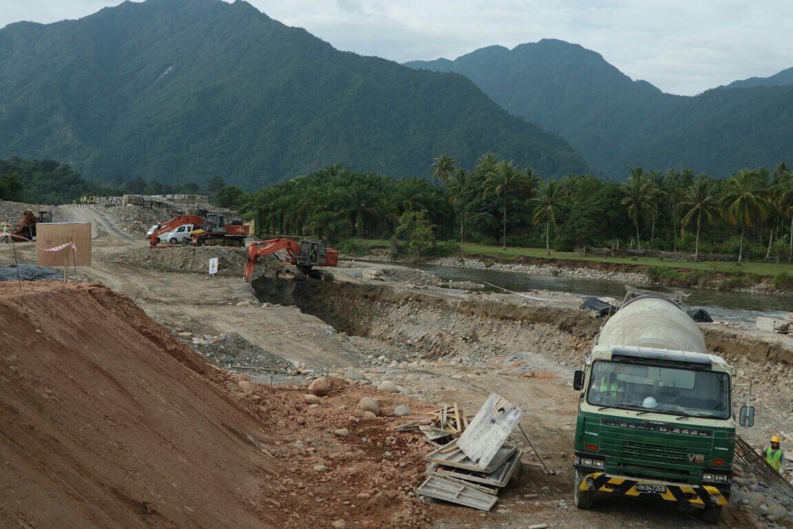 Bendung Sitakkurak Segera Rampung, Ini Penampakannya