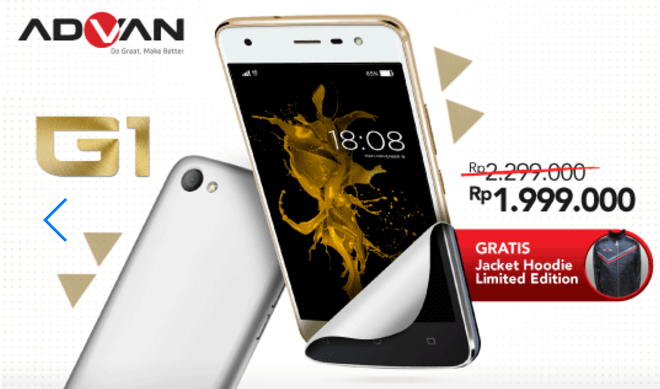 Advan Gadget Trade Up, Tukar Smartphone Lama Kamu dengan Advan G1