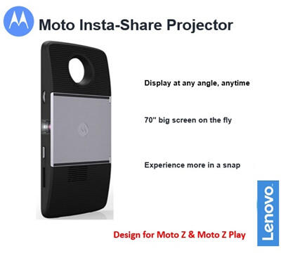 &#91;TC MOTO Z&#93; Bikin bioskop mudah dengan Moto Insta-Share Projector
