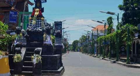 Wajah Lain Bali Saat Nyepi, Sunyi Senyap Tanpa Polusi