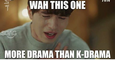 terlalu drama. lebih drama dari drama korea