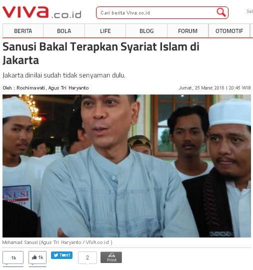 Wacana Konsep Syariah di Jakarta Dinilai Masih Bias