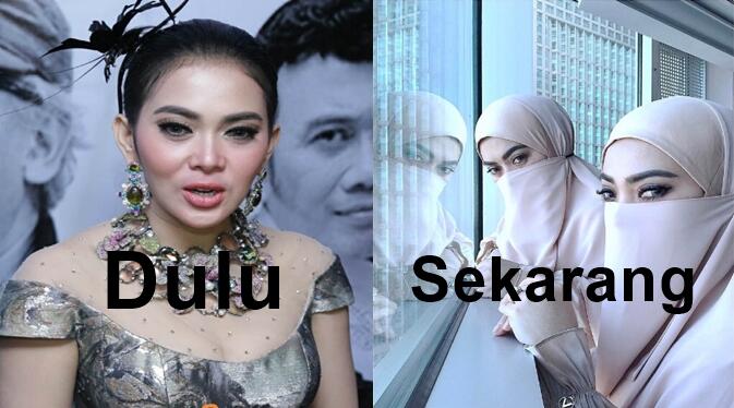 Sudah Gak Cetar Lagi, Syahrini Buat Sensasi Baru dengan Versi Cadar