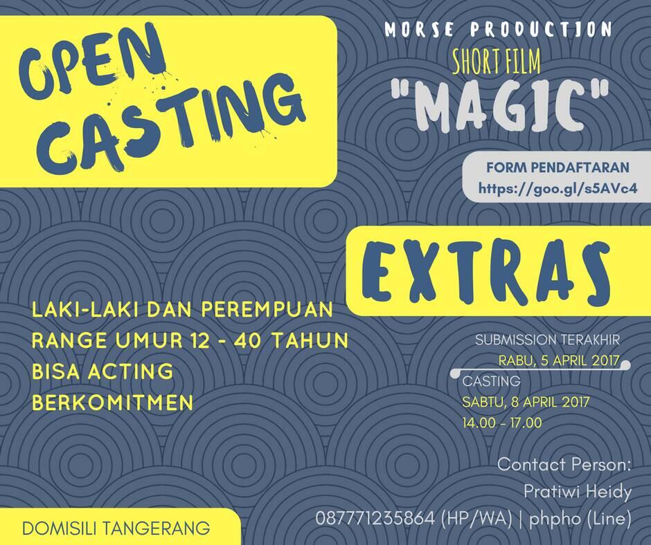 OPEN CASTING SHORT FILM | PROJECT MAHASISWA