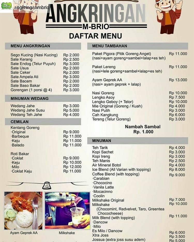 Angkringan M-Brio Kuningan, Jawa Barat