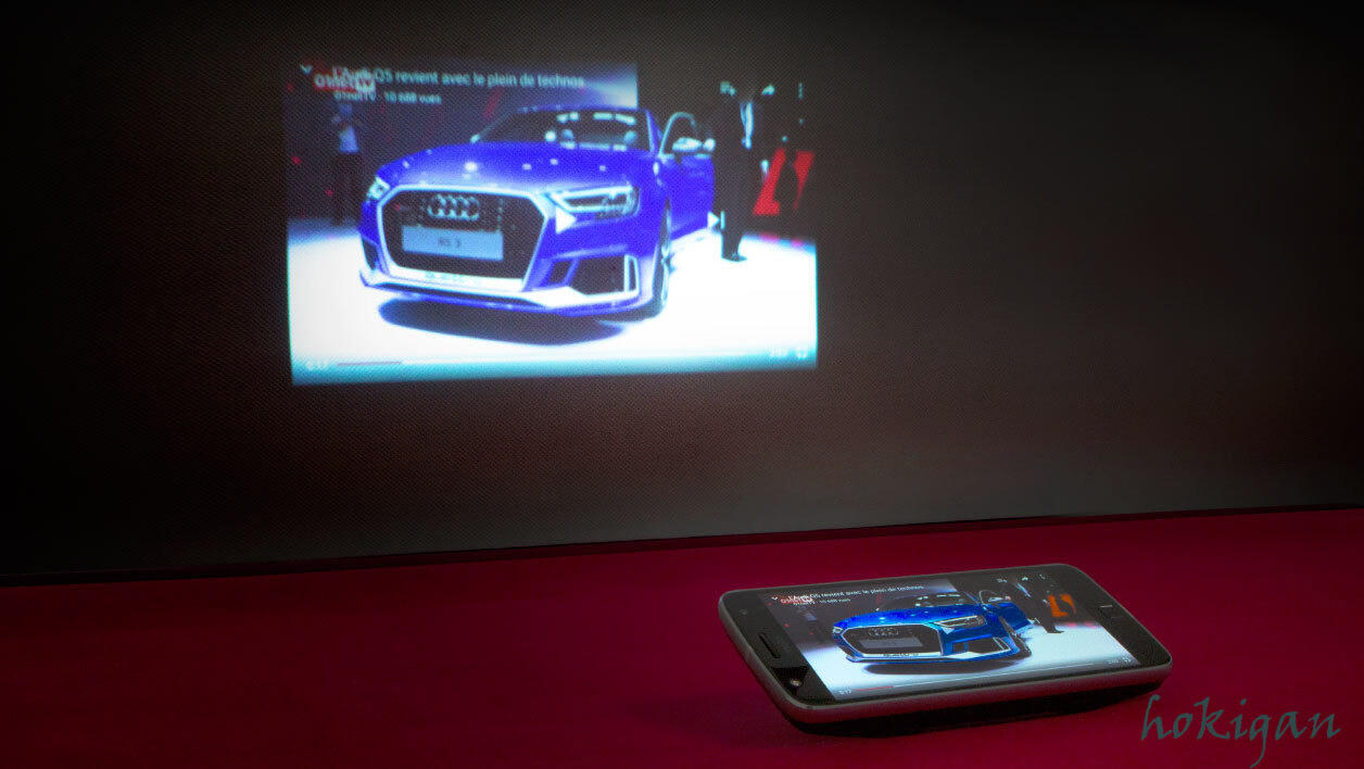 &#91;TC MOTO Z&#93; Insta-Share Projector Mod Bikin HP Jadi Proyektor gan!