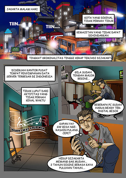 BENGKEL KOMIK INDONESIA &quot; Comic Three In One&quot; 