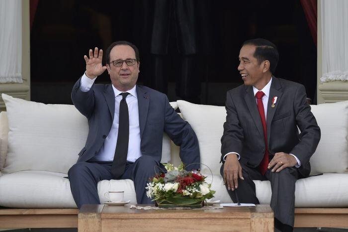 Buah pertemuan Presiden Prancis dan Jokowi