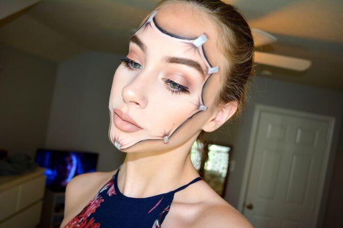 Usianya Baru 15 Tahun tapi Udah Bisa Bikin Make-up Art yang Keren