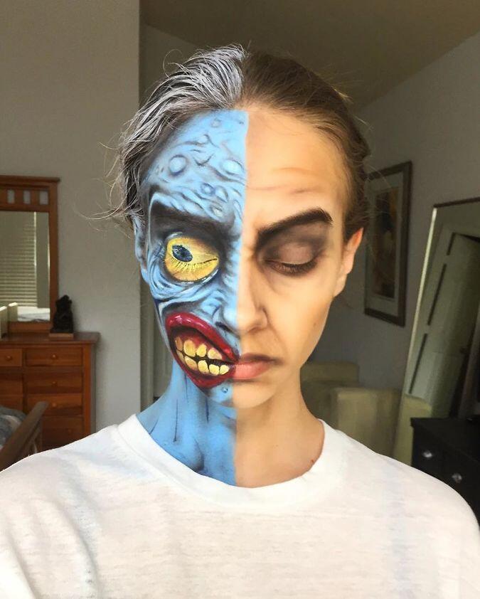 Usianya Baru 15 Tahun tapi Udah Bisa Bikin Make-up Art yang Keren