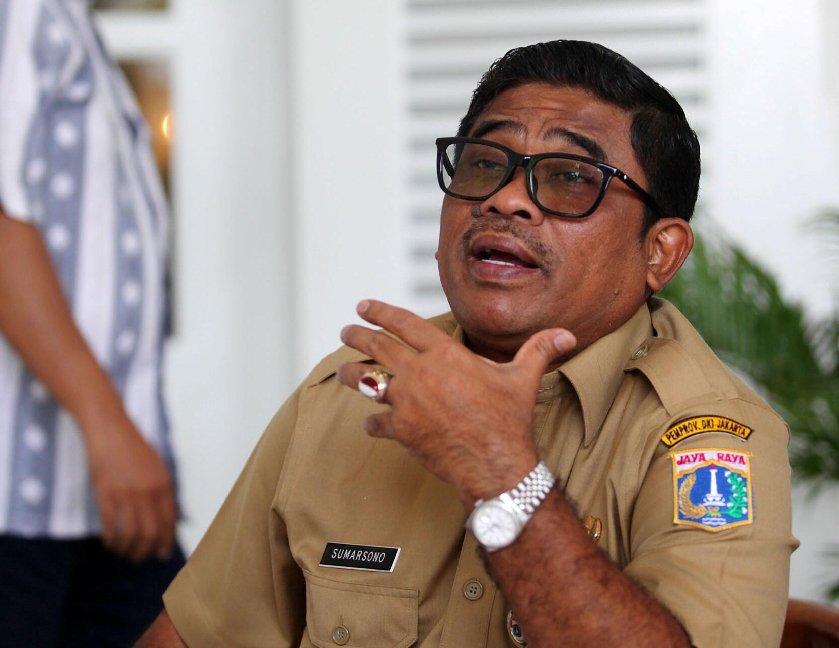 Jalan Medan Merdeka Barat Mulai Ditutup